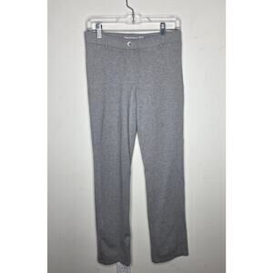 Betabrand grey pull on career office pants - small